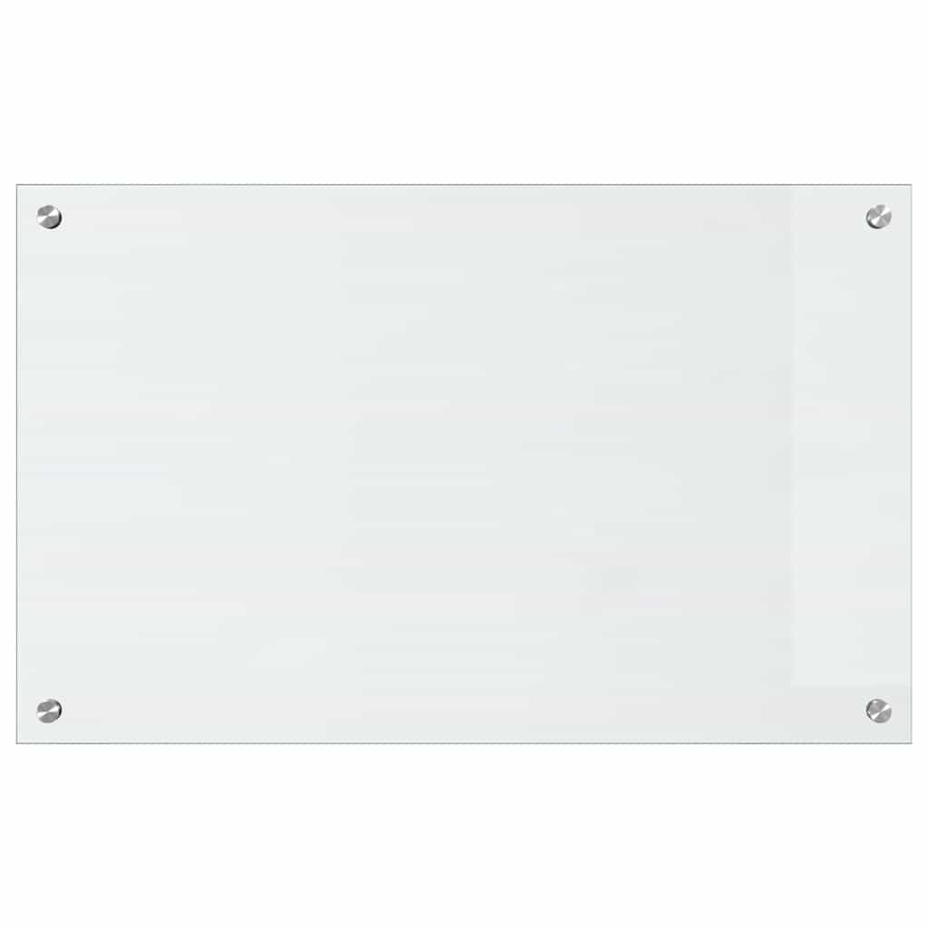 Kitchen Backsplash Transparent 80 x 50 cm Tempered Glass